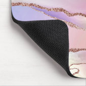 Watermelonagaat | Neo Mint Green en Cassis Pink Muismat (Hoek)