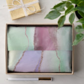 Watermelonagaat | Neo Mint Green en Cassis Pink Tissuepapier (Geschenk)