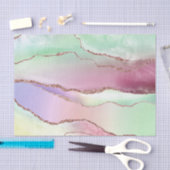 Watermelonagaat | Neo Mint Green en Cassis Pink Tissuepapier (Craft)