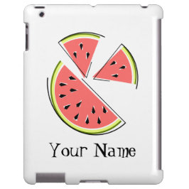 Watermelonartikelen 'Naam' iPad-draagtas iPhone 13 Hoesje