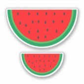 Watermelondag Sticker (Voorkant)