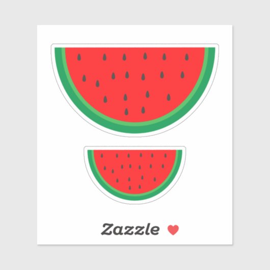 Watermelondag Sticker (Vel)