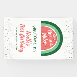 Watermelonenregenboog, ze is één in een Melon 1e d Spandoek