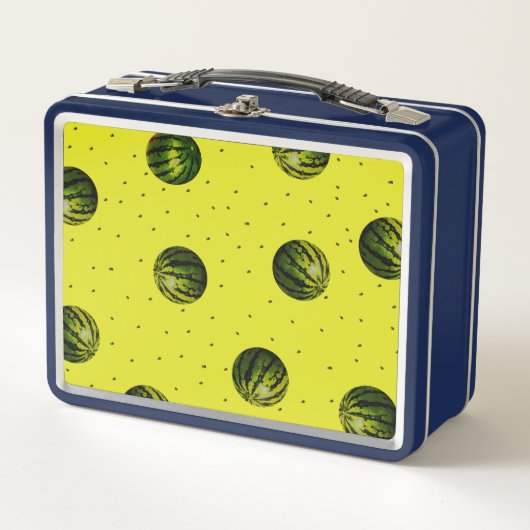 Watermelongeel met zaad (Voorkant)