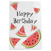 Watermelonneartikelen Birthday Medium Cadeauzakje (Achterkant)