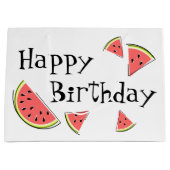 Watermelonneartikelen Happy Birthday Groot Cadeauzakje (Voorkant)