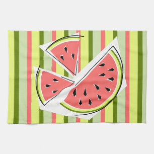 Watermelonneartikelen Stripe keukenhanddoeken