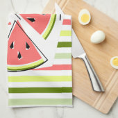 Watermelonneartikelen Stripe Thin keukenhanddoek (Quarter Fold)