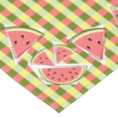 Watermelonneartikelen tablecloth controleren tafelkleed (Gekanteld)