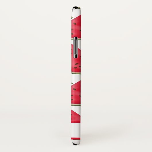 Watermelonpatroon met aangepaste naam Case-Mate iPhone case (Achterkant / rechts)