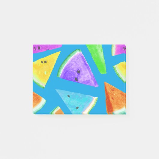Watermelonpatrooncreatie 10 post-it® notes (Voorkant)