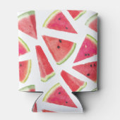 Watermelonpatrooncreatie 2 blikjeskoeler (Achterkant)