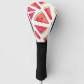 Watermelonpatrooncreatie 2 golfheadcover (Voorkant)