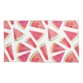 Watermelonpatrooncreatie 2 kussensloop (Achterkant)