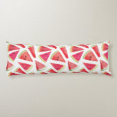 Watermelonpatrooncreatie 2 lichaamskussen (Achterkant)