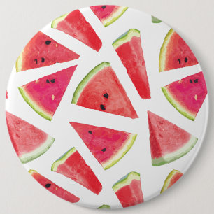 Watermelonpatrooncreatie 2 ronde button 6,0 cm