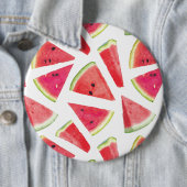 Watermelonpatrooncreatie 2 ronde button 6,0 cm (In situ)
