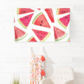 Watermelonpatrooncreatie 2 spandoek (Insitu)