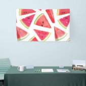 Watermelonpatrooncreatie 2 spandoek (Beurs)