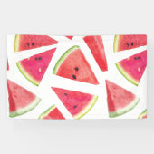 Watermelonpatrooncreatie 2 spandoek (Horizontaal)
