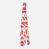 Watermelonpatrooncreatie 2 stropdas (Voorkant)