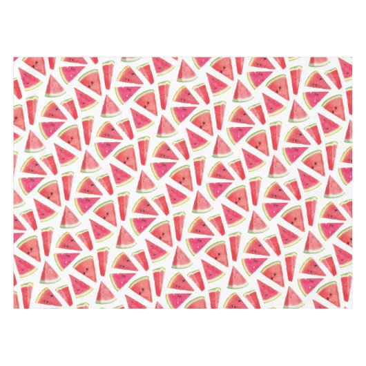Watermelonpatrooncreatie 2 tafelkleed (Voorkant (Horizontaal))