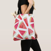 Watermelonpatrooncreatie 2 tote bag (Dichtbij)