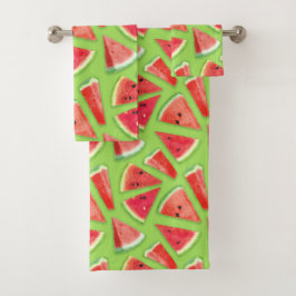 Watermelonpatrooncreatie 3 bad handdoek