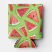 Watermelonpatrooncreatie 3 blikjeskoeler (Voorkant)