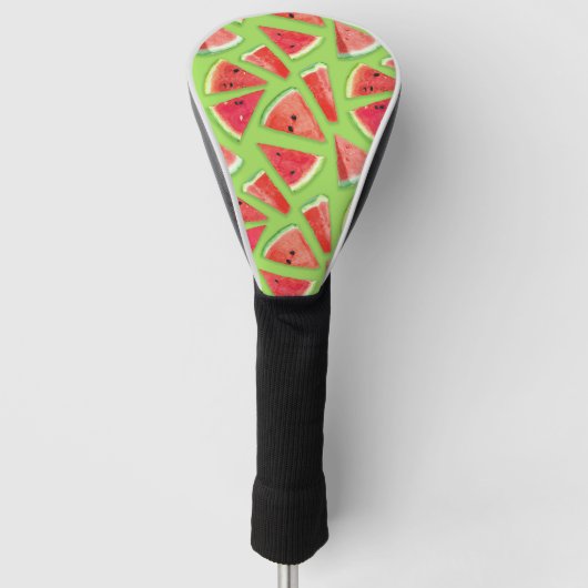 Watermelonpatrooncreatie 3 golfheadcover (Voorkant)