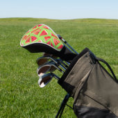 Watermelonpatrooncreatie 3 golfheadcover (Insitu)