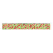 Watermelonpatrooncreatie 3 grosgrain lint (Voorkant)