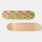 Watermelonpatrooncreatie 3 persoonlijk skateboard (Horizontaal)
