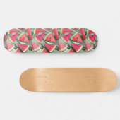 Watermelonpatrooncreatie 4 persoonlijk skateboard (Horizontaal)