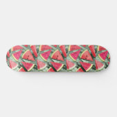 Watermelonpatrooncreatie 4 persoonlijk skateboard (Horizontaal)