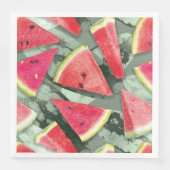 Watermelonpatrooncreatie 4 servet (Voorkant)