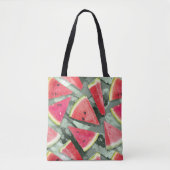 Watermelonpatrooncreatie 4 tote bag (Voorkant)