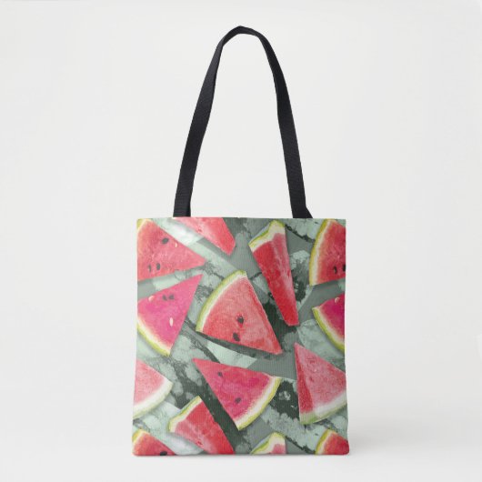 Watermelonpatrooncreatie 4 tote bag (Voorkant)