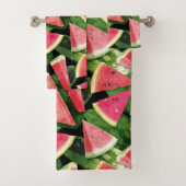 Watermelonpatrooncreatie 5 bad handdoek (Insitu)