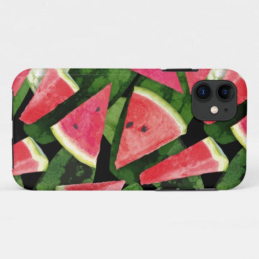 Watermelonpatrooncreatie 5 Case-Mate iPhone case (Achterkant (horizontaal))
