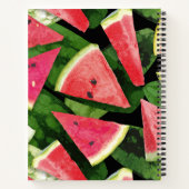 Watermelonpatrooncreatie 5 notitieboek (Achterkant)