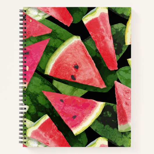 Watermelonpatrooncreatie 5 notitieboek (Voorkant)
