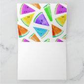 Watermelonpatrooncreatie 6 bedankkaart (Binnen)