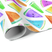 Watermelonpatrooncreatie 6 cadeaupapier (Rol Hoek)