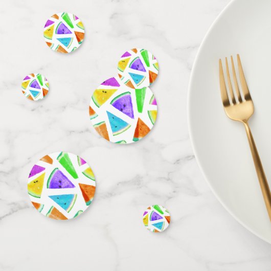 Watermelonpatrooncreatie 6 confetti (Groep)