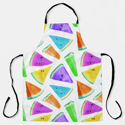 Watermelonpatrooncreatie 6 schort (Voorkant)