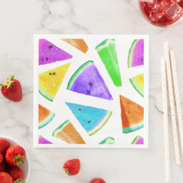 Watermelonpatrooncreatie 6 servet