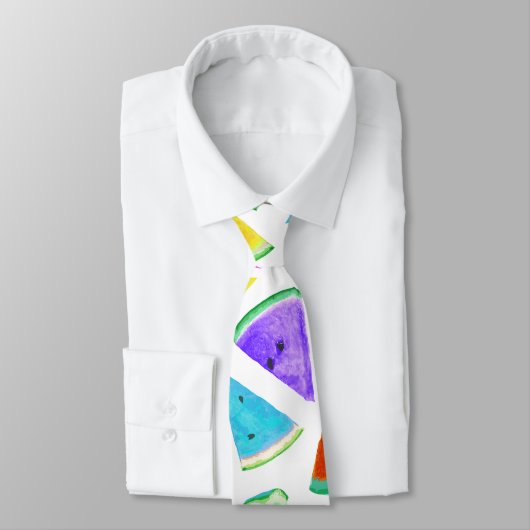 Watermelonpatrooncreatie 6 stropdas (Gebonden)