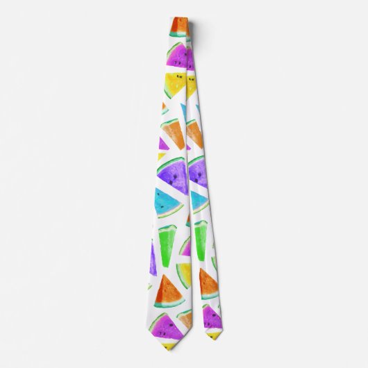 Watermelonpatrooncreatie 6 stropdas (Voorkant)