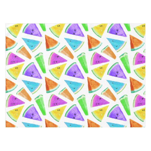 Watermelonpatrooncreatie 6 tafelkleed (Voorkant (Horizontaal))